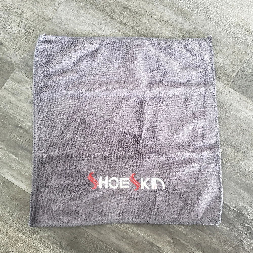 Grey Shoe Skin Microfiber Cloth